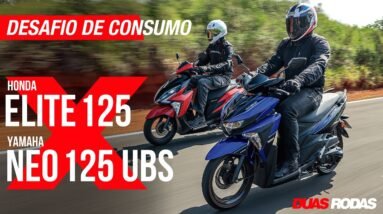 HONDA ELITE 125 X YAMAHA NEO 125 UBS I DESAFIO DE CONSUMO MOBIL EPISÓDIO 3