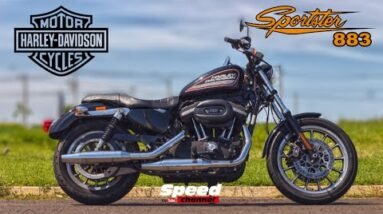 Testando Harley Davidson 883R Sportster | Analise Completa | Speed Channel