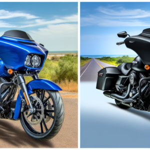 Comparativo: Harley Davidson Street Glide vs. Road Glide