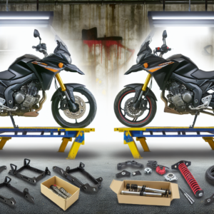 Kits de rebaixamento tornam as Suzuki V-Strom DE mais acessíveis