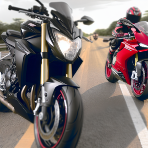 Moto Honda Hornet vs Ducati SuperSport