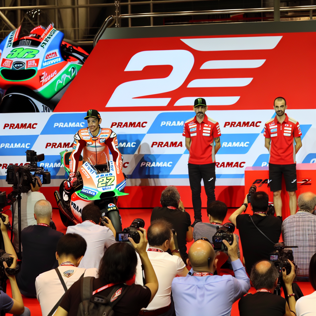 MotoGP 2024 – Revelação da Ducati Pramac