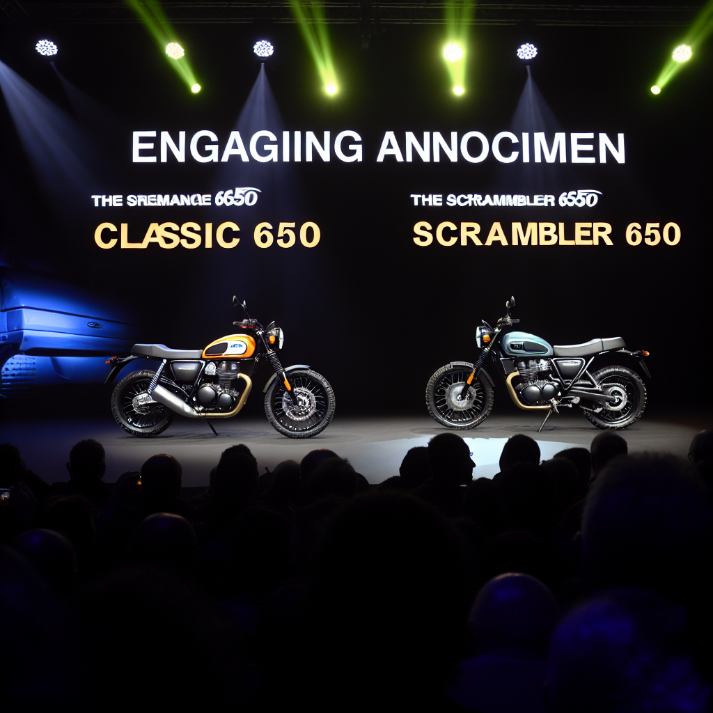 Exciting News: Royal Enfield to Release Classic 650 and Scrambler 650 Duo!