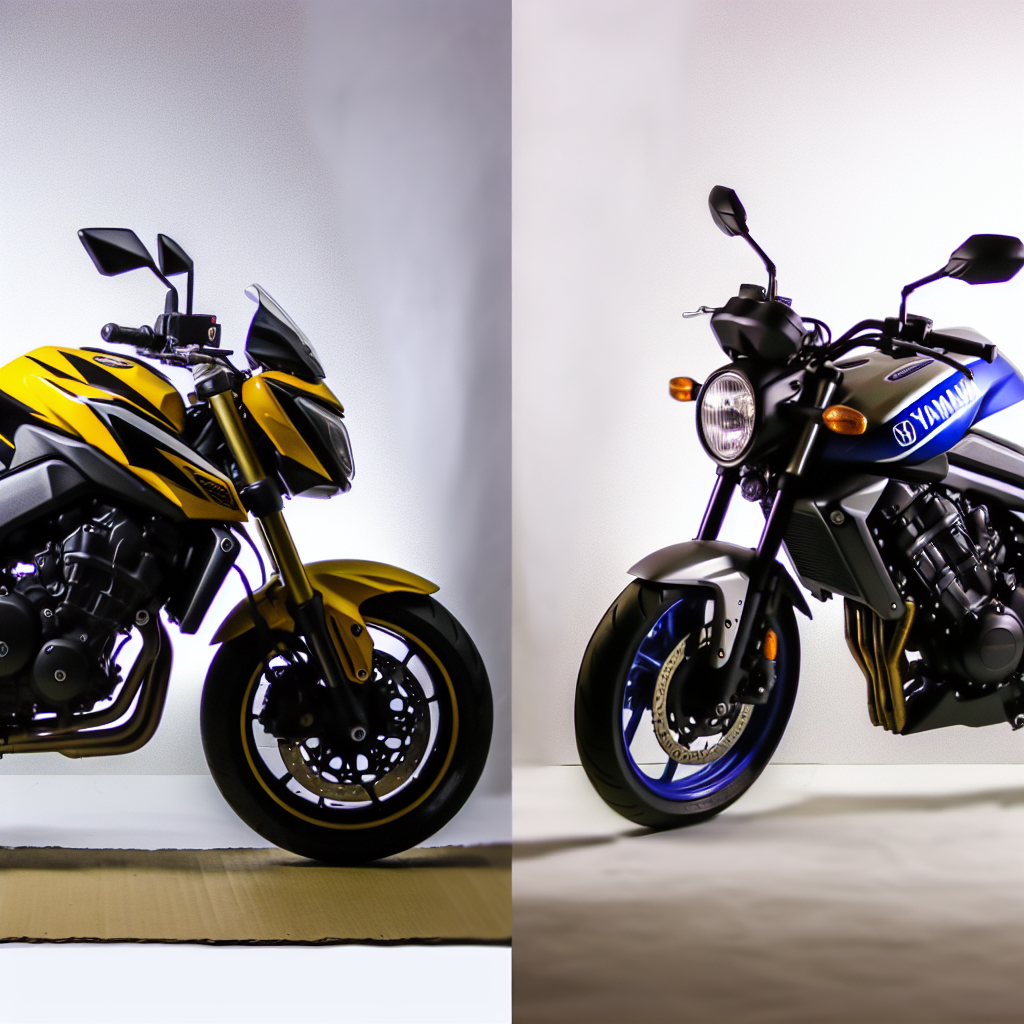 Moto Honda Hornet vs Yamaha XSR