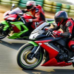 Moto Honda Hornet vs Kawasaki ZX
