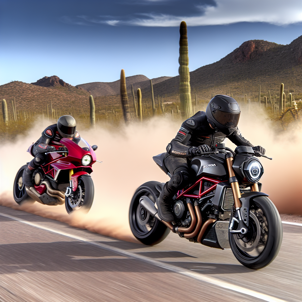 Moto Honda Hornet vs Ducati GT