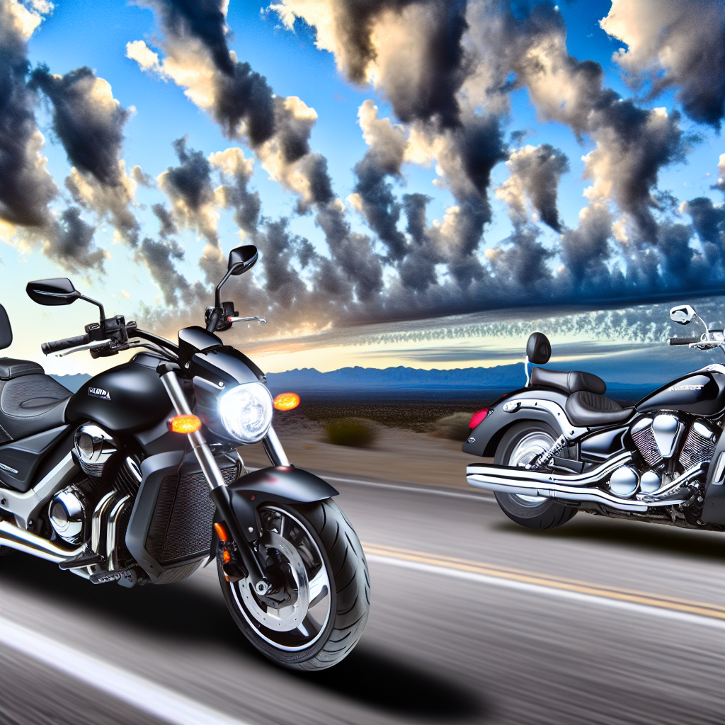 Moto Honda Hornet vs Suzuki Intruder